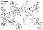 Bosch 3 600 HB9 A01 Citymower 18 Lawnmower 18 V / Eu Spare Parts